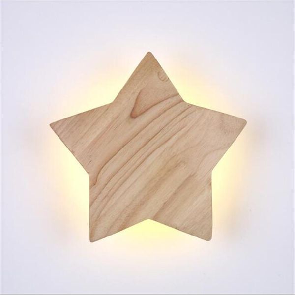wall lamp modern nordic simple original wooden star led for kid's room living bedroom aisle deco porch light 19/22cm 1666
wall lamp modern nordic simple original wooden star led for kid's room living bedroom aisle deco porch light 19/22cm 1666