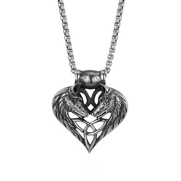 pendant necklaces boniskiss men's trendy colar classic heart pattern long suspension collier fashion stainless steel chain, Silver
pendant necklaces boniskiss men's trendy colar classic heart pattern long suspension collier fashion stainless steel chain, Silver