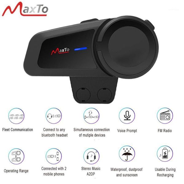 maxto m2 waterproof motorcycle helmet headset 6 riders group talking intercom bluetooth5.0 fm radio universal pairing function1
maxto m2 waterproof motorcycle helmet headset 6 riders group talking intercom bluetooth5.0 fm radio universal pairing function1