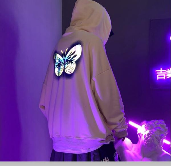 men's clothes hoodie pattern laser 3m reflective discoloration hip-hop high street dress harajuku loose comfortable hooded lover black
men's clothes hoodie pattern laser 3m reflective discoloration hip-hop high street dress harajuku loose comfortable hooded lover black