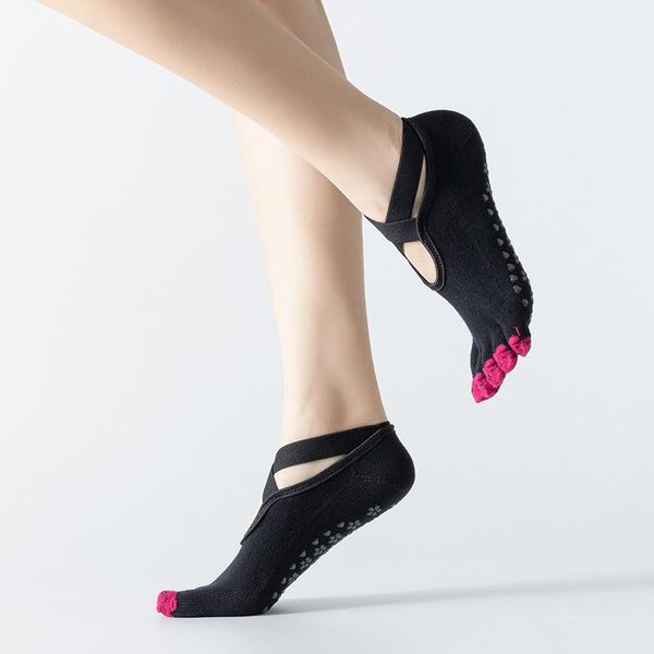 sports socks 3 pair pilates girl toed yoga silicone non slip quick-dry sportswear workout ballet dance sock for women fitnes, Black
sports socks 3 pair pilates girl toed yoga silicone non slip quick-dry sportswear workout ballet dance sock for women fitnes, Black