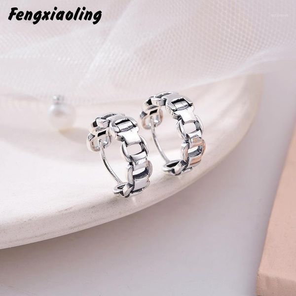 925 sterling silver geometric earrings retro style simple design couple drop earrings jewelry for men women1, Golden;silver
925 sterling silver geometric earrings retro style simple design couple drop earrings jewelry for men women1, Golden;silver