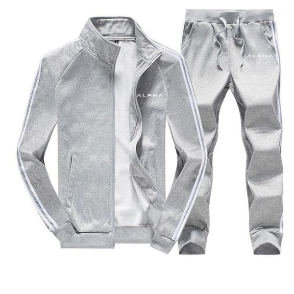 new men's fashion trend sports suit fashion autumn spring sports suit shirt casual pants slim sportswear1, Gray
new men's fashion trend sports suit fashion autumn spring sports suit shirt casual pants slim sportswear1, Gray