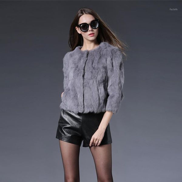 solid fur short coat multi colors o-neck three quarter sleeve real natural fur jacket for women fashion coat1, Black
solid fur short coat multi colors o-neck three quarter sleeve real natural fur jacket for women fashion coat1, Black