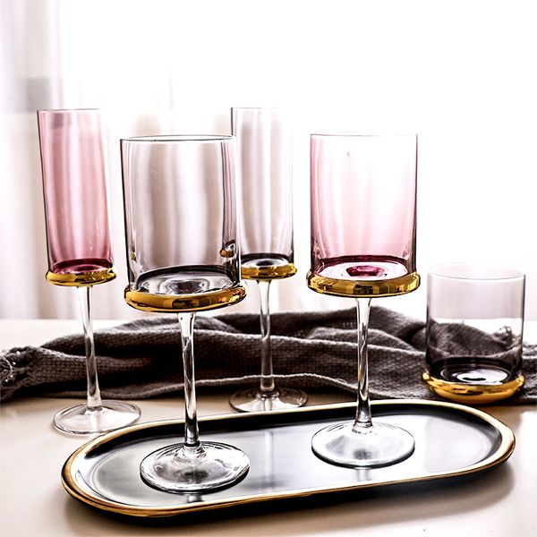 gold-plated red wine high-footed champagne glass household juice cup standing water bottle crystal bar accessories q1222
gold-plated red wine high-footed champagne glass household juice cup standing water bottle crystal bar accessories q1222