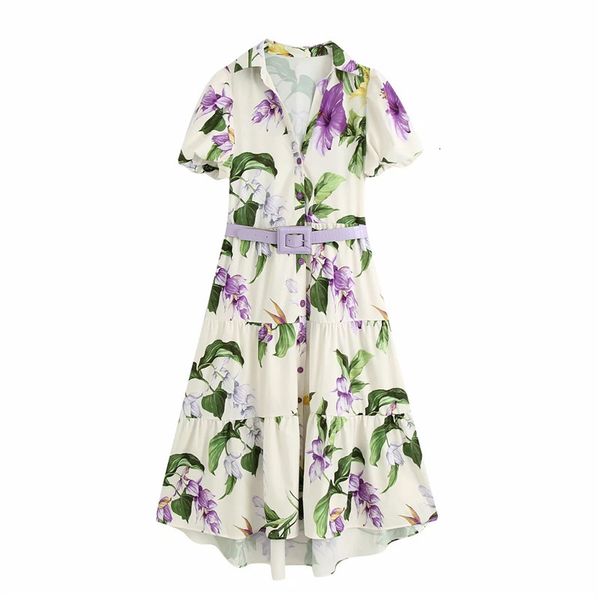 2021 new women vintage printed ruffled midi shirt dress fashion with belt lapel collar short sleeve button up dresses 3l79, Black;gray
2021 new women vintage printed ruffled midi shirt dress fashion with belt lapel collar short sleeve button up dresses 3l79, Black;gray