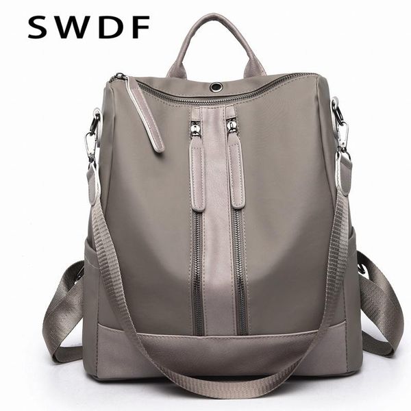 backpack style swdf fashion women bags for zipper women's school bag girls large capacity female lady travel sac
backpack style swdf fashion women bags for zipper women's school bag girls large capacity female lady travel sac
