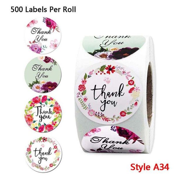 gift wrap 500pcs 4 or 8 designs floral thank you stickers handmade scrapbooking seal label 19qb
gift wrap 500pcs 4 or 8 designs floral thank you stickers handmade scrapbooking seal label 19qb