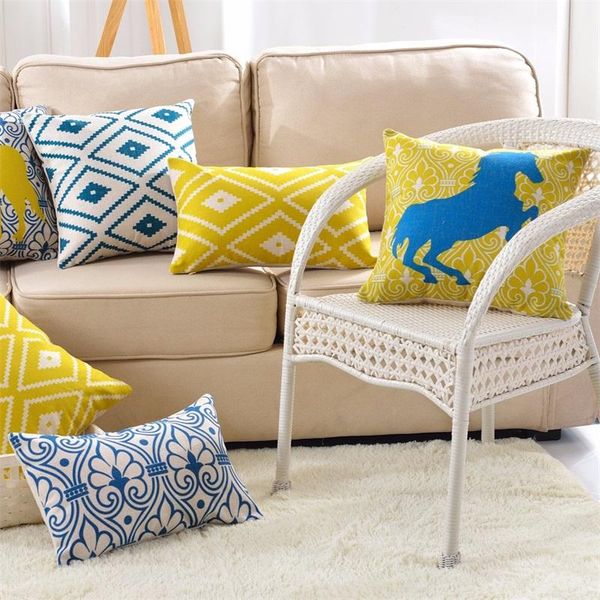 decorative pillows case geometric animals blue square quadrilateral horse sawtooth stripes cotton linen cushion cover coussins
decorative pillows case geometric animals blue square quadrilateral horse sawtooth stripes cotton linen cushion cover coussins