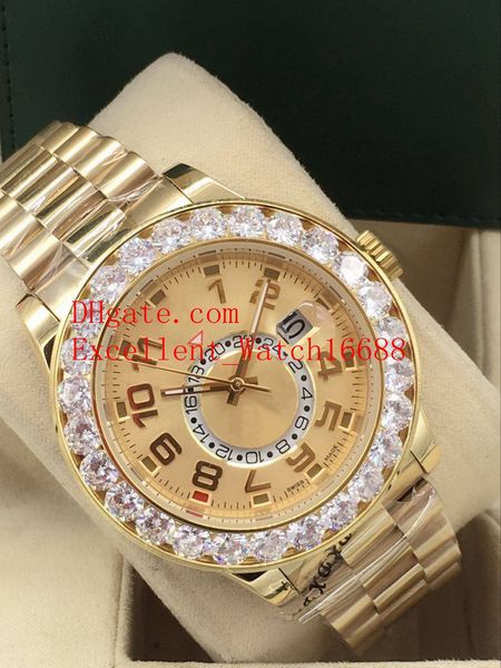 8 selling fashion mens wristwatches 44 mm 326938 326939 326934 18k yellow gold diamond bezel asian 2813 automatic mechanical men's w, Slivery;brown
8 selling fashion mens wristwatches 44 mm 326938 326939 326934 18k yellow gold diamond bezel asian 2813 automatic mechanical men's w, Slivery;brown