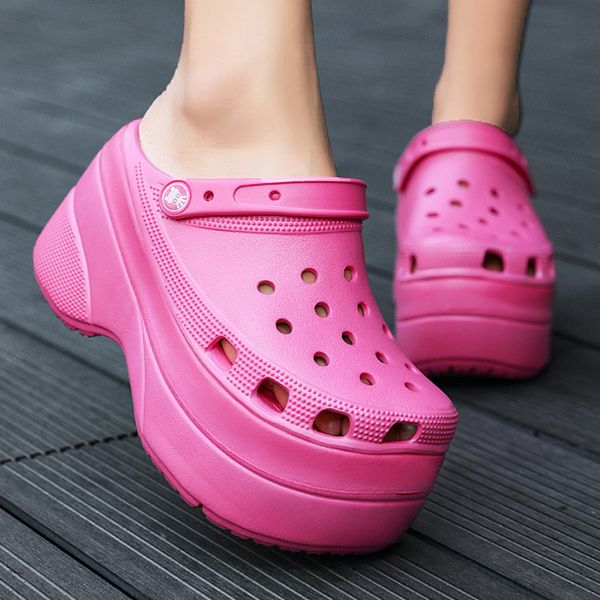 women's soft platform slippers summer ladies increase beach jelly shoes clogs women sandals lightweight flats house slippers j1205, Black
women's soft platform slippers summer ladies increase beach jelly shoes clogs women sandals lightweight flats house slippers j1205, Black