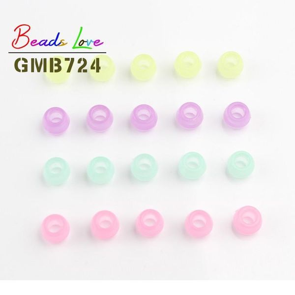 100pcs luminous acrylic beads 6*9mm big hole glow in the dark spacer beads for jewelry making diy bracelet necklace acc qyleyd
100pcs luminous acrylic beads 6*9mm big hole glow in the dark spacer beads for jewelry making diy bracelet necklace acc qyleyd