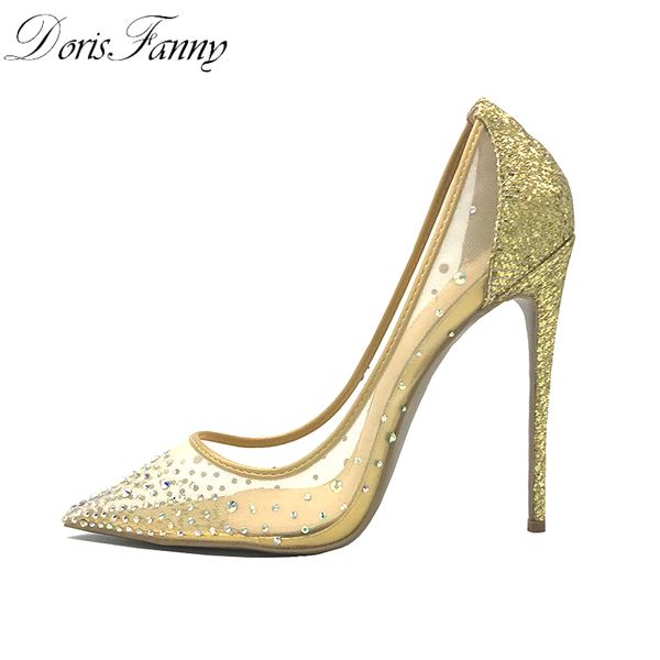 doris fanny elegant rhinestones red bottom high heels pumps 12cm large size gold crystals party wedding shoes women pumps t200618, Black
doris fanny elegant rhinestones red bottom high heels pumps 12cm large size gold crystals party wedding shoes women pumps t200618, Black