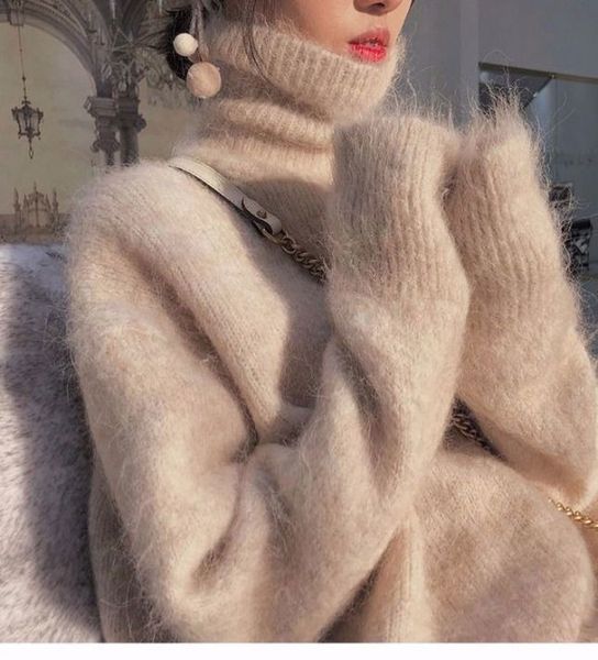 2021 new thick cashmere cotton blend turtleneck women autumn winter sweter jumper pull femme hiver knit pullover sweater mqxs, Black;gray
2021 new thick cashmere cotton blend turtleneck women autumn winter sweter jumper pull femme hiver knit pullover sweater mqxs, Black;gray