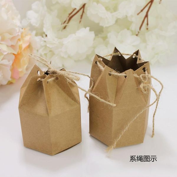 50 шт. новый дизайн маленький kraft package картонная бумага boxlanterning hexagon craft подарок конфеты box свадебная подарочная упаковка c
50 шт. новый дизайн маленький kraft package картонная бумага boxlanterning hexagon craft подарок конфеты box свадебная подарочная упаковка c