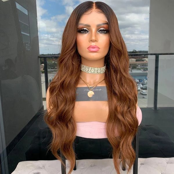 ombre chestnut brown malaysia remy human hair 13x4 lace front wigs wavy 360 lace frontal ombre hair wigs for women full lace wig, Black
ombre chestnut brown malaysia remy human hair 13x4 lace front wigs wavy 360 lace frontal ombre hair wigs for women full lace wig, Black