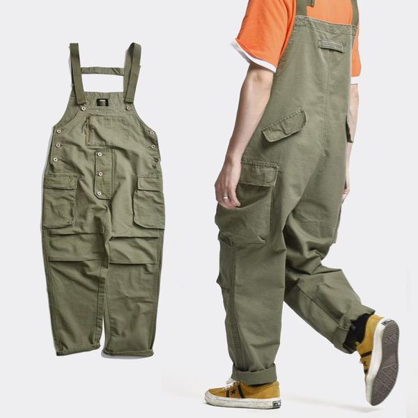 2020 brand streetwear fashion men overalls jumpsuits solid joggers rompers casual men pants joggers suspenders trousers1, Black
2020 brand streetwear fashion men overalls jumpsuits solid joggers rompers casual men pants joggers suspenders trousers1, Black