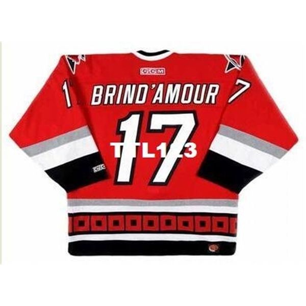 421s #17 rod brind'amour carolina hurricanes 2002 ccm retro away hockey jersey or custom any name or number retro jersey, Black
421s #17 rod brind'amour carolina hurricanes 2002 ccm retro away hockey jersey or custom any name or number retro jersey, Black