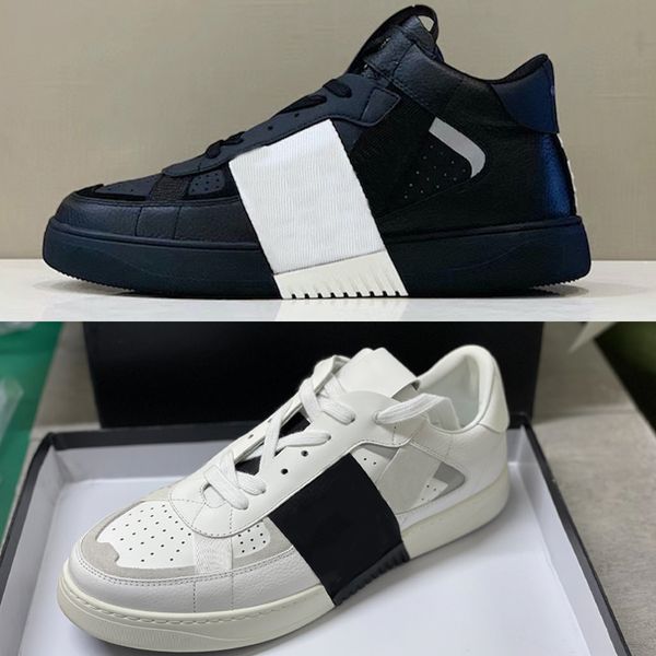 designer vl7n calfskin lace-up sneakers mens women luxury platform trainers high and low flats casual shoes with box 35-46 265, Black
designer vl7n calfskin lace-up sneakers mens women luxury platform trainers high and low flats casual shoes with box 35-46 265, Black