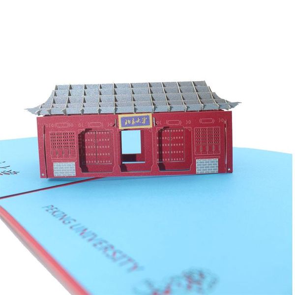 3d handmade peking university door architecture beijing paper greeting cards postcard business gift graduation souvenir jllmjf
3d handmade peking university door architecture beijing paper greeting cards postcard business gift graduation souvenir jllmjf