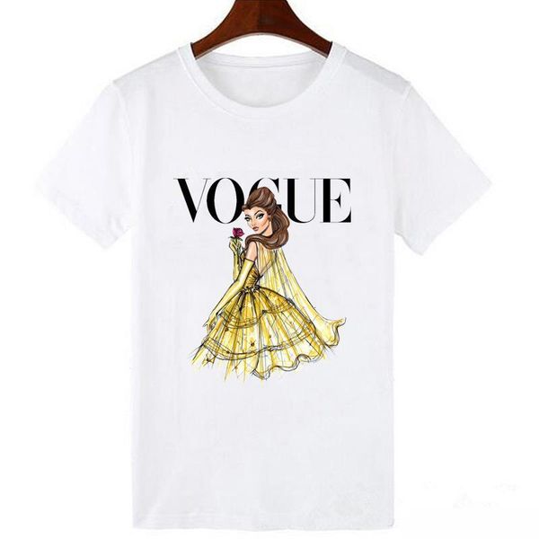 luckyroll beauty princess print эстетическая модная графическая футболка для женщин с коротким рукавом круглые футболки, White
luckyroll beauty princess print эстетическая модная графическая футболка для женщин с коротким рукавом круглые футболки, White