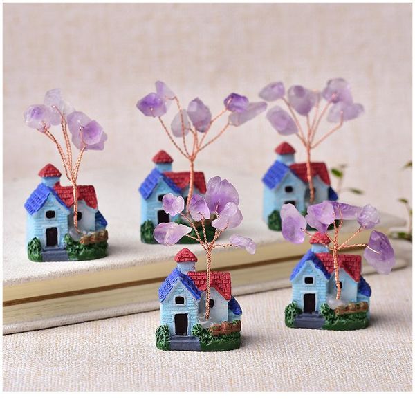 1pc natural amethyst lucky tree crystal quartz mineral ornaments garden decoration home decoration healing stone mini ho qylaho, Black
1pc natural amethyst lucky tree crystal quartz mineral ornaments garden decoration home decoration healing stone mini ho qylaho, Black