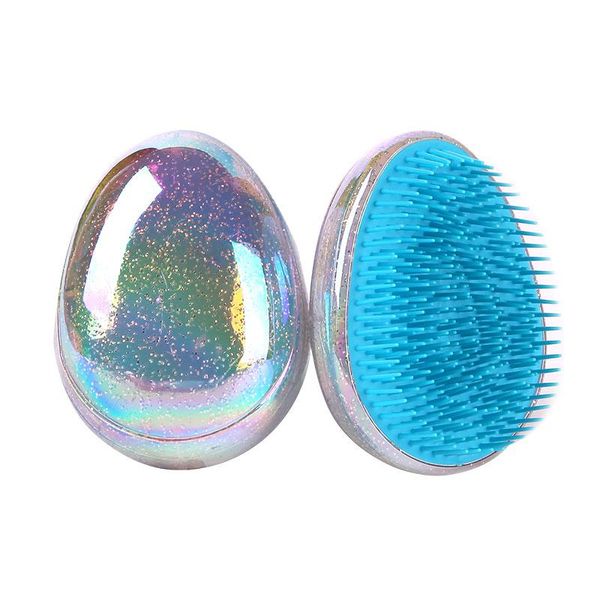 1pc mini portable tangle hair comb egg round shape soft detangling hair brush comb hair styling hairdressing comb for travel wmtxqj xhhair, Silver
1pc mini portable tangle hair comb egg round shape soft detangling hair brush comb hair styling hairdressing comb for travel wmtxqj xhhair, Silver