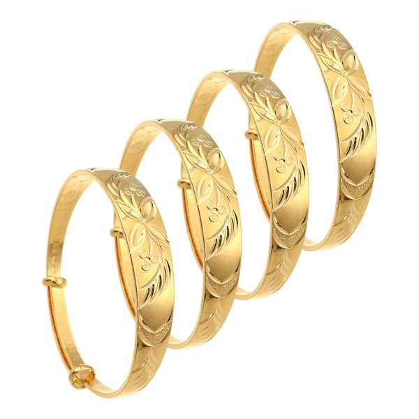4pcs ethiopia africa dubai gold cuff bracelet simple style adjustable bangles for women fashion jewelry, White
4pcs ethiopia africa dubai gold cuff bracelet simple style adjustable bangles for women fashion jewelry, White