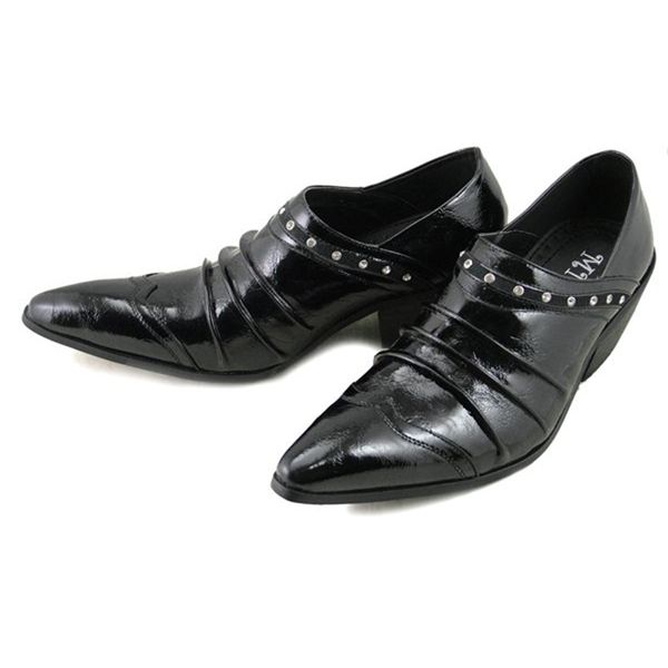 2020 zapatos genuine casual leather metallic gold iron-studded tassel pointed toe to formal shoes 6uen, Black
2020 zapatos genuine casual leather metallic gold iron-studded tassel pointed toe to formal shoes 6uen, Black