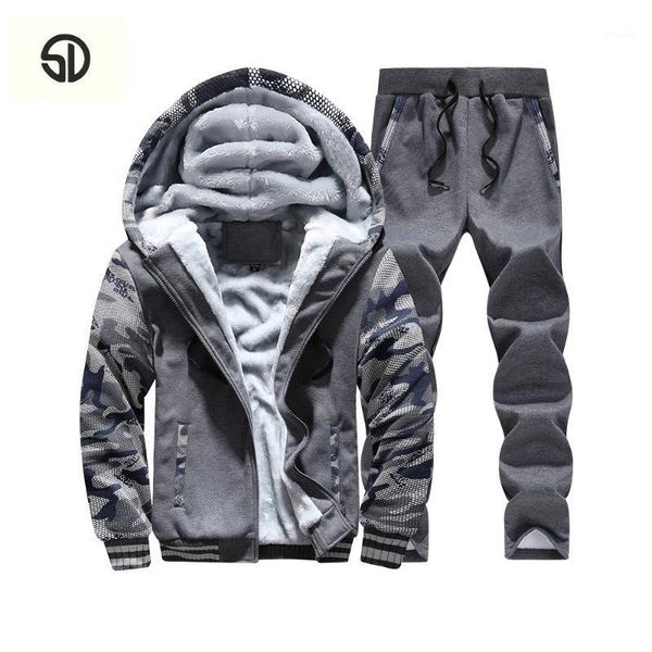 tracksuit men plus velvet camouflage army casual hooded warm hoodie men winter thick inner fleece 2pc pant moleton masculino1, Black
tracksuit men plus velvet camouflage army casual hooded warm hoodie men winter thick inner fleece 2pc pant moleton masculino1, Black