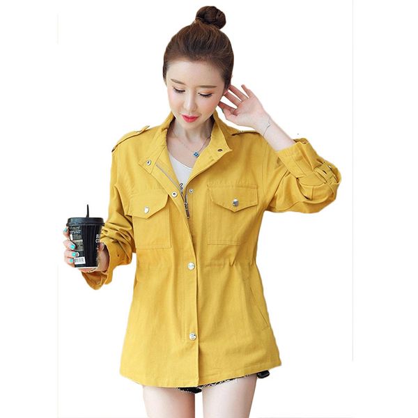 2021 new spring autumn short jackets women casual thin windbreaker coats female stand collar slim overcoat outwear 3xl y305 h5fl, Tan;black
2021 new spring autumn short jackets women casual thin windbreaker coats female stand collar slim overcoat outwear 3xl y305 h5fl, Tan;black