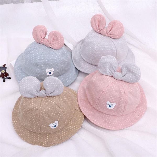 children's baby hat spring summer thin girl fisherman hat princess cute bow cartoon baby newborn sun 1-3 years old, Yellow
children's baby hat spring summer thin girl fisherman hat princess cute bow cartoon baby newborn sun 1-3 years old, Yellow
