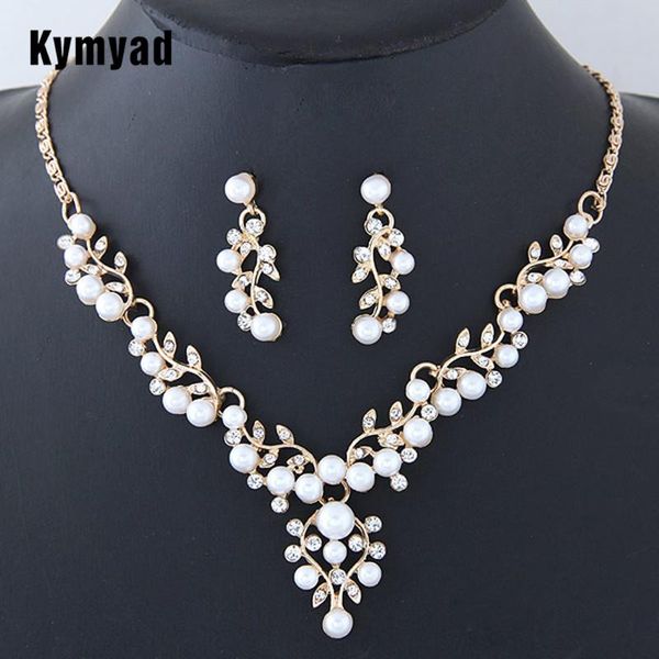 kymyad wedding jewelry sets imitation pearl jewelry set simple earrings necklace set bridal women accessories, Silver
kymyad wedding jewelry sets imitation pearl jewelry set simple earrings necklace set bridal women accessories, Silver
