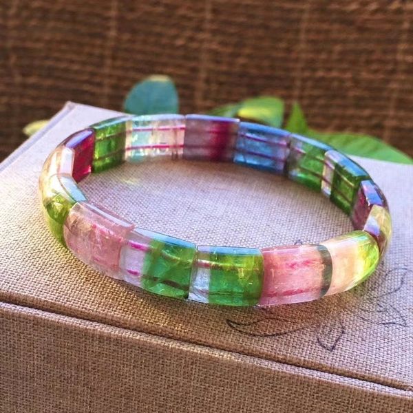coloured genius natural turmaline watermelon clear rectangle bracelet accounts 10.5/13mm certificate drawing aaaaaa 2vrk, Black
coloured genius natural turmaline watermelon clear rectangle bracelet accounts 10.5/13mm certificate drawing aaaaaa 2vrk, Black