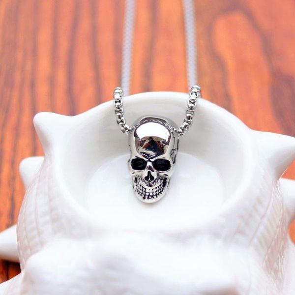 pendant necklaces punk stainless steel skull necklace vintage pirate skeleton for men male halloween gothic boho jewelry 2021, Silver
pendant necklaces punk stainless steel skull necklace vintage pirate skeleton for men male halloween gothic boho jewelry 2021, Silver