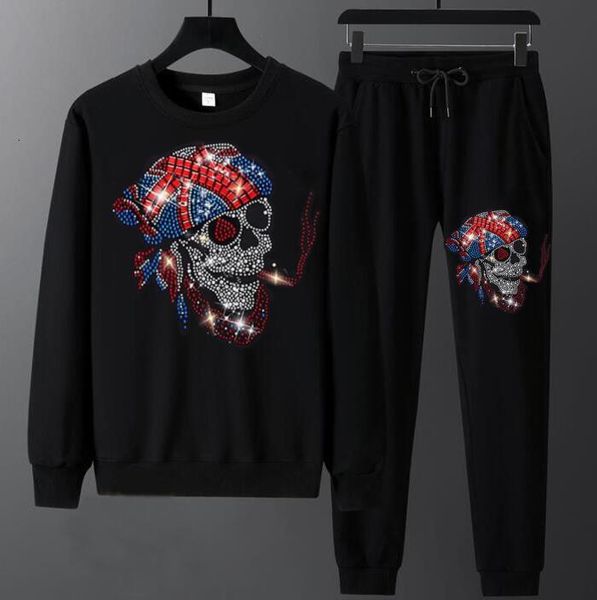 new tracksuits rhinestones color sportswear autumn men's jacket + pant tracksuit male sweatshirt casual 2 piece set 2021 men eg3m, Black
new tracksuits rhinestones color sportswear autumn men's jacket + pant tracksuit male sweatshirt casual 2 piece set 2021 men eg3m, Black