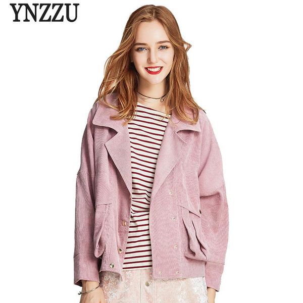 ynzzu corduroy jacket women 2020 spring autumn pink turn-down collar loose female jacket coat casaco feminino yo531, Black;brown
ynzzu corduroy jacket women 2020 spring autumn pink turn-down collar loose female jacket coat casaco feminino yo531, Black;brown