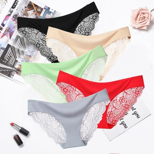 women lace panties seamless briefs ice silk underwear thong ultra-thin lingerie transparent underpants string pants1, Black;pink
women lace panties seamless briefs ice silk underwear thong ultra-thin lingerie transparent underpants string pants1, Black;pink