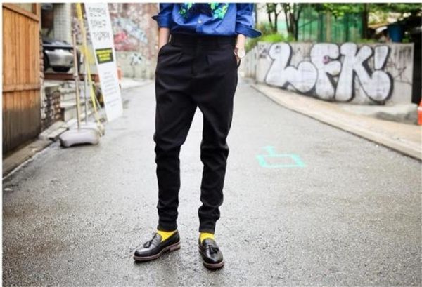 casual trousers, slim fit, harem pants, large size boots, pants, men's spring and summer trousers, feet, tapered pants, korean men', Black
casual trousers, slim fit, harem pants, large size boots, pants, men's spring and summer trousers, feet, tapered pants, korean men', Black