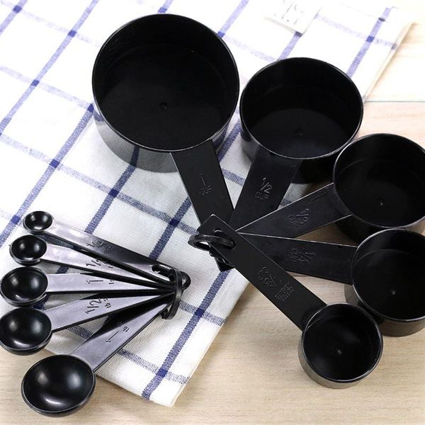 10pcs plastic measuring spoons eco friendly black measuring cup spoon set teaspoon coffee sugar spoon cake baking flour cup h jllvch
10pcs plastic measuring spoons eco friendly black measuring cup spoon set teaspoon coffee sugar spoon cake baking flour cup h jllvch