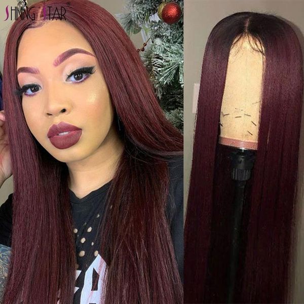 straight burgundy lace front wig 99j colored 13*1 lace front human hair wig peruvian remy lace part 150 pre plucked, Black;brown
straight burgundy lace front wig 99j colored 13*1 lace front human hair wig peruvian remy lace part 150 pre plucked, Black;brown