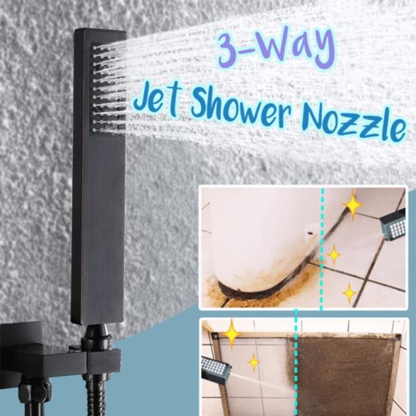 3 in 1 bathroom power shower head black 3 modes adjustable water spray for bathroom rain shower head bath faucet sho qyltau
3 in 1 bathroom power shower head black 3 modes adjustable water spray for bathroom rain shower head bath faucet sho qyltau