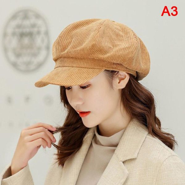 berets winter solid corduroy beret hat women vintage casual hats literary foldable, Blue;gray
berets winter solid corduroy beret hat women vintage casual hats literary foldable, Blue;gray