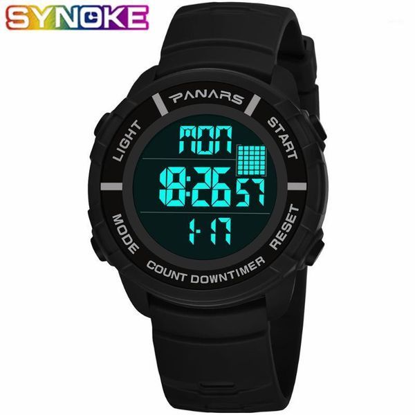 synoke new outdoor sports men watches water resistant wristwatches for swimming male sports led display digital watch hour 81031, Slivery;brown
synoke new outdoor sports men watches water resistant wristwatches for swimming male sports led display digital watch hour 81031, Slivery;brown