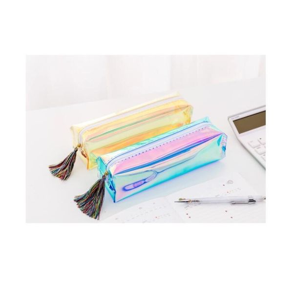 transparent laser pencil case cute stationery tassels pencil bags cosmetic makeup bag tassels zipper for school office travel 161 n2
transparent laser pencil case cute stationery tassels pencil bags cosmetic makeup bag tassels zipper for school office travel 161 n2