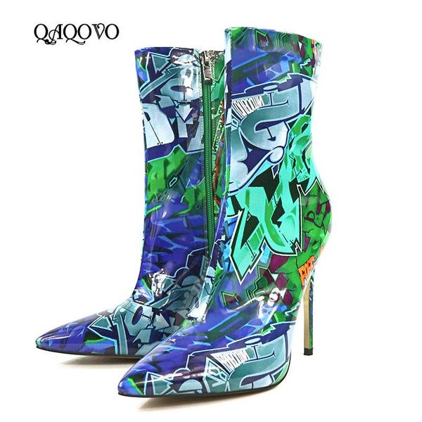 boots women spring autumn multicolor ankle faux leather fashion super high heel pointed toe zipper ladies shoes, Black
boots women spring autumn multicolor ankle faux leather fashion super high heel pointed toe zipper ladies shoes, Black