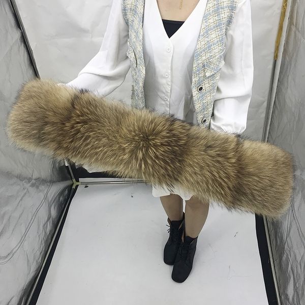 soperwillton 100% natural fur collar used for parkas coat luxury warm real raccoon scarf shawl women large scarves male jackets y201024, Blue;gray
soperwillton 100% natural fur collar used for parkas coat luxury warm real raccoon scarf shawl women large scarves male jackets y201024, Blue;gray