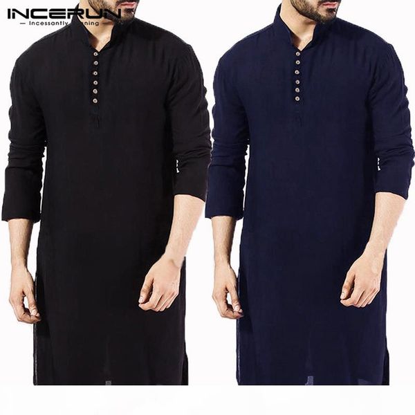 wholesale casual men shirt cotton long sleeve stand collar vintage solid stitched long indian kurta suit pakistani shirt 5xl, White;black
wholesale casual men shirt cotton long sleeve stand collar vintage solid stitched long indian kurta suit pakistani shirt 5xl, White;black