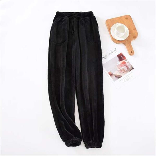 men's velvet pajama pants thick coral velvet warm pants autumn and winter flannel closing home service, Black
men's velvet pajama pants thick coral velvet warm pants autumn and winter flannel closing home service, Black