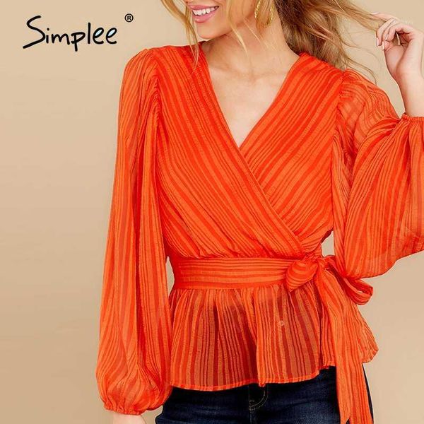 simplee v-neck stripe women's lantern sleeve holiday thin blouse bow long sleeve beach high waist autumn 20201, White
simplee v-neck stripe women's lantern sleeve holiday thin blouse bow long sleeve beach high waist autumn 20201, White